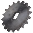 thumbnail image 1 of 420 Sprocket 18 Tooth Carbon Steel Chain Wheel Replacement Accessory 0.7x0.5in Inner Diameter, 1 of 12