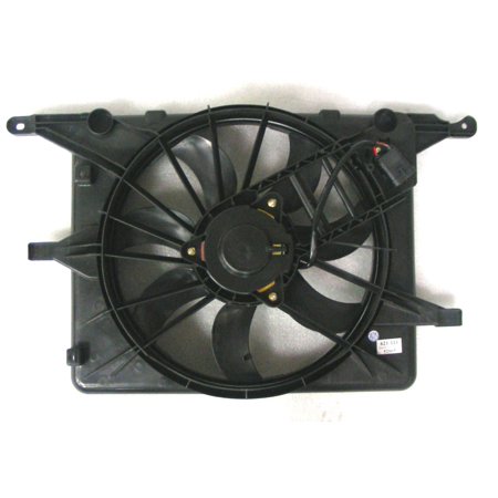 - Dual Radiator and Condenser Fan 6031109 for 06-09 Pontiac Solstice