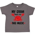 thumbnail image 3 of Inktastic My Gram Loves Me Grandchild Boys or Girls Toddler T-Shirt, 3 of 5