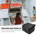 thumbnail image 5 of AURARMLET Durable Boat Seat Protector Waterproof Chair Pad for Outdoor Activities Black 1Pack, 5 of 5