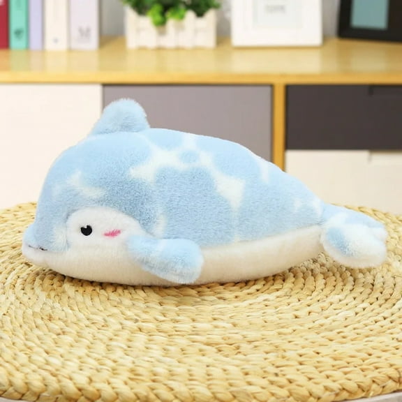 Seal Plush Pilllow Soft Sea Lion Shark Stuffed Plushies Dolphin Plush Doll Sea Life Fish Plush Toy Room Decor Cushion Doll