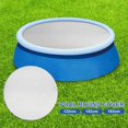 thumbnail image 4 of Película aislante para cubierta de piscina, cubierta protectora redonda de burbujas para piscina, cubierta térmica redonda para piscina, accesorios de jardín para spas al aire libre (122 cm), 4 of 5
