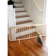thumbnail image 3 of Cardinal Gates Wood Step Over Pet Gate - Natural, 3 of 3