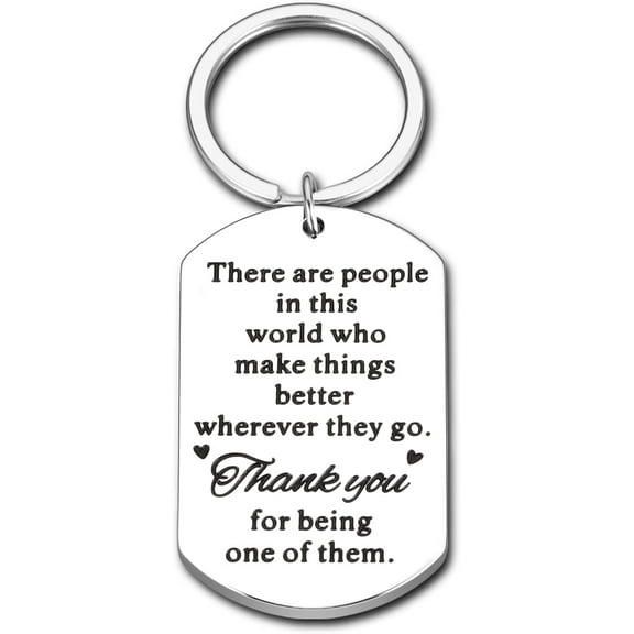 Administrative Professional Day Gifts Thank You Keychain Boss Lady Gifts for Women Employee Appreciation, Coworker Leaving Farewell Goodbye Promotion Gift, Birthday Christmas Gift for Boss