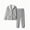 Gray, variant on LckLvx Women's Fuzzy Pajamas Set Button down Sleepwear Matching Pants Thick Winter Lounge Sets