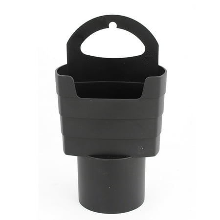 Unique Bargains Universal Plastic Car French Fry Drink Cup Holder Stand Black