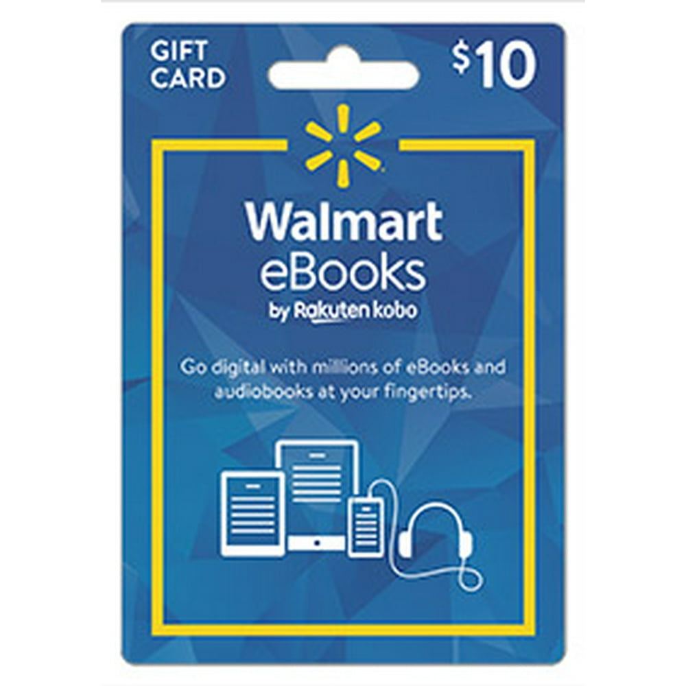Walmart eBooks eGift Card 10 (email delivery)