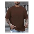 thumbnail image 4 of Playera Hombre Oversized Manga Corta Relajado Pure Color Pop, 4 of 4