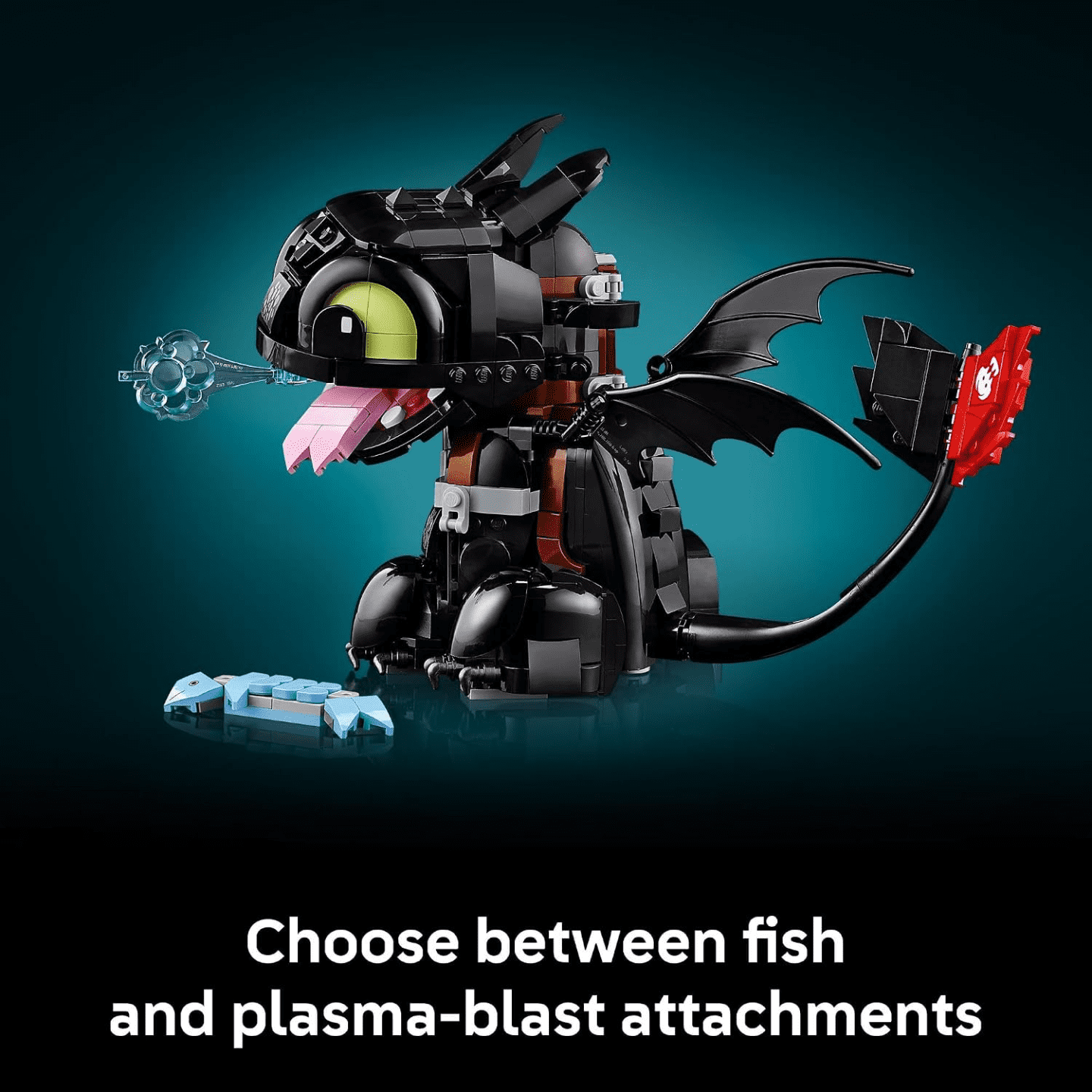 Toothless Dragon Building Set 784 Pieces Posable Night Fury Model How to Train Your Dragon Display Decor