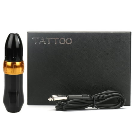LuckyFine Pro 10000RPM Rotary Tattoo Pen - Adjustable Tattoo Gun Machine Rotary Tattoo Machine Handmade Tattoo Gun and Permanent Makeup Pen (Best Rotary Tattoo Gun)