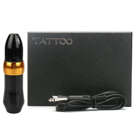 Tattoo Rotary Tube LuckyFine Pro 10000RPM Rotary Tattoo Pen - Adjustable Tattoo Gun Machine Rotary Tattoo Machine Handmade Tattoo Gun and Permanent Makeup Pen Kit ()