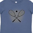 thumbnail image 4 of Inktastic Squash Sport Rackets and Ball Boys or Girls Baby T-Shirt, 4 of 5