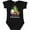 AB-Black, variant on My 2nd Christmas with Santa Reindeer and Tree Boys or Girls Baby Bodysuit