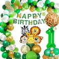 thumbnail image 4 of Suministros Para La Fiesta Temática, Decoración De Cumpleaños De Animales Globos Reutilizables Ambientalmente Para La Fiesta Temática, 4 of 7