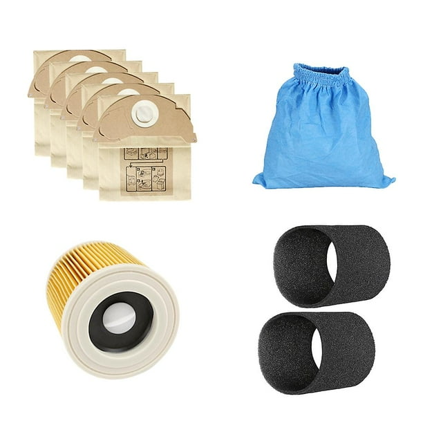 Reemplazo de robots de barrido Filtros bolsas de polvo para aspiradora Karcher Wd2.250 A2054 Mv2 Wd2