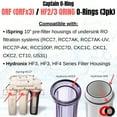 thumbnail image 2 of Captain O-Ring  ORF ORFx3 HF2/3 ORING for iSpring RCC RO and Hydronix HF2/3/4 3 Pack, 2 of 7