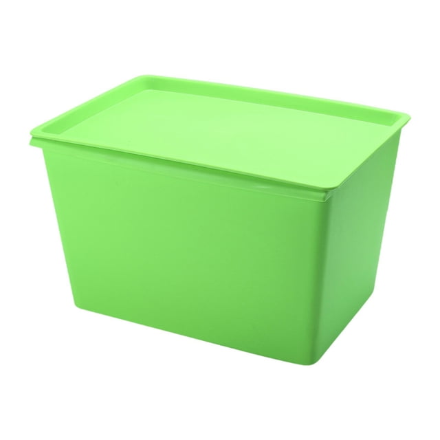 Organizador de almacenamiento Contenedor de almacenamiento Contenedores Cestas Armario Garaje Organizador Caja Verde 38x27x24cm
