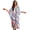 American Flag Theme Zebra Print, variant on Womens Kaftan Caftan Maxi Dress Beach Cover Up Swimsuit Coverup Plus Size Kaftan Lightweight Loungewear Nightdress Flowey Summer Beach Swim Outfit, Daisy Pattern