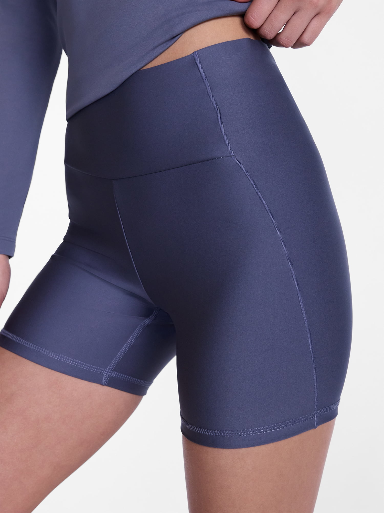 Avia Women's Shine Bike Shorts, 5" Inseam, Sizes XS-XXXL