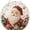 Christmas Pearl Diamond Painting Suncatcher - Santa, variant on Christmas Pearl Diamond Art Hanging Ornament Kit, DIY Holiday Acrylic Suncatcher Decor, Christmas Window Wall Pendant, Handmade Craft Gift for Adults & Beginners (Holiday Wreath)