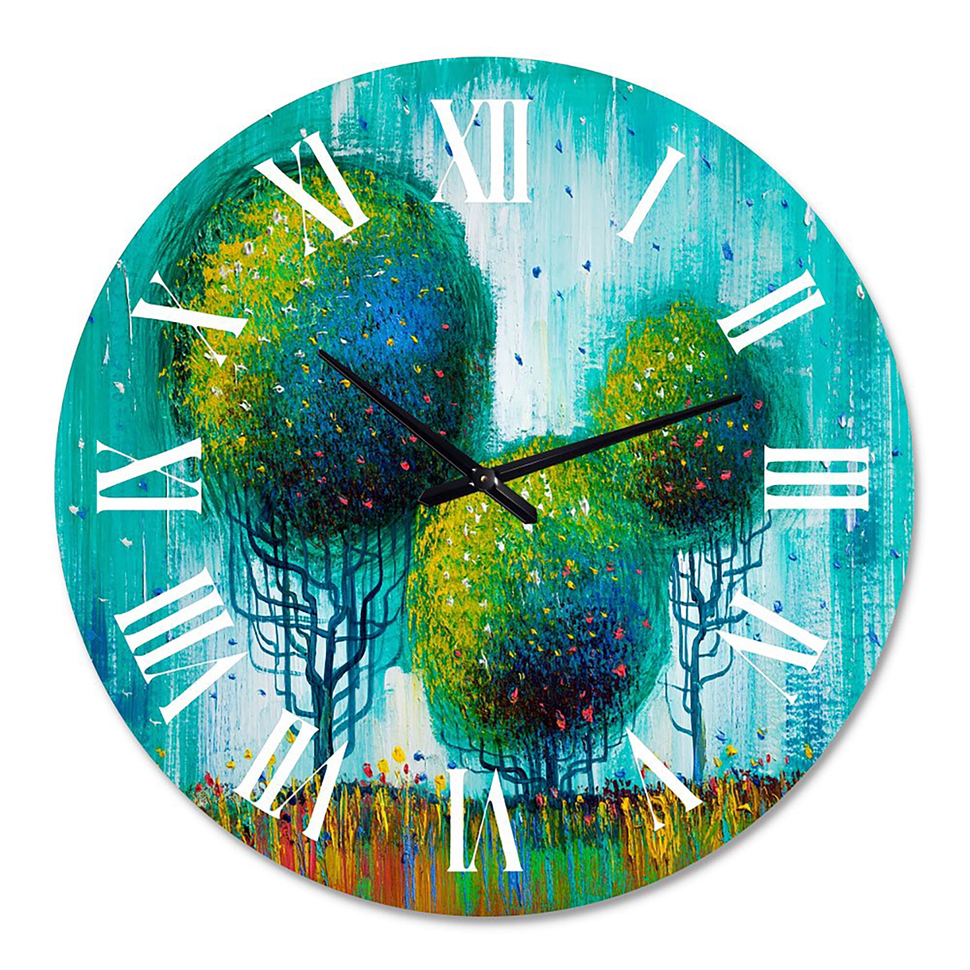 Designart 1 in Modern/Contemporary Wall Clock