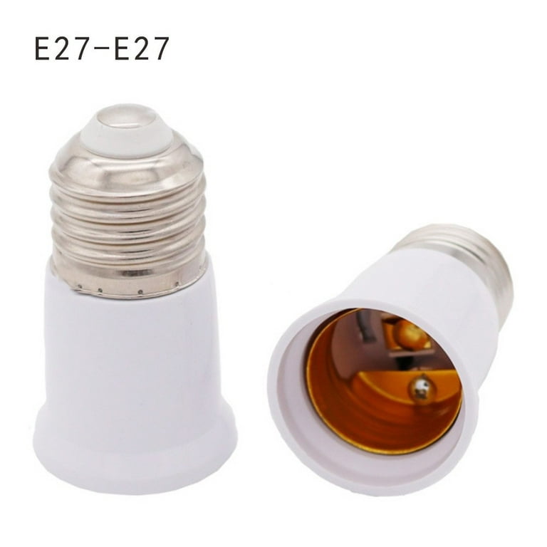 3in1 E27 To E27 Extended Led Lamp Bulbs Socket Splitter - Adapter Holder