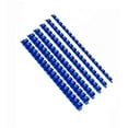 thumbnail image 1 of DAMAIE Plastic Binding Spines, Assorted Colors, 100 Count, 1 of 2
