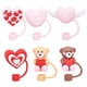 thumbnail image 1 of Lindas Paja Corazón 6pcs Reutilizables para 30/40oz Accesorios, 1 of 9