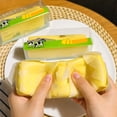 thumbnail image 2 of Butter Stick Squishy Toy, Fake Food Fidget Toy with Peelable Wax Paper, Slow Rising PU Stress Relief Squeeze Toy, Funny Novelty Gag Gift for Party Holiday Exchange, 2 of 6