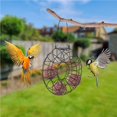 thumbnail image 4 of stanreset Portable Hangable Bird Feeder with Ring-shaped Hollow Design for Garden Balcony, 4 of 6