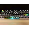 thumbnail image 1 of Handmade SA Profile 6.25u Spacebar Backlit Resin Keycap 2.25x Enter R1/ESC Translucent Keyset Hawaii Beach Switch for Cherry RGB MX Mechanical Gaming Keyboards (SA R1 Keycap(1 pcs)), 1 of 4