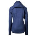 thumbnail image 3 of Women's Cutter & Buck Heather Royal Seattle Seahawks Throwback Logo Mainsail Full-Zip Jacket, 3 of 3