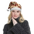 thumbnail image 5 of Balery Thanksgiving Sketch Turkey Pattern Santa Hat Christmas Hat Funny Christmas Hat Christmas Knitted Beanie Hat For Men Women Adult, 5 of 6