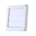 thumbnail image 2 of 1 PC Plastic Air Vent Grille Cover 3 Flaps Wall Duct Ventilation Grill With Net 15*15cm, 2 of 15