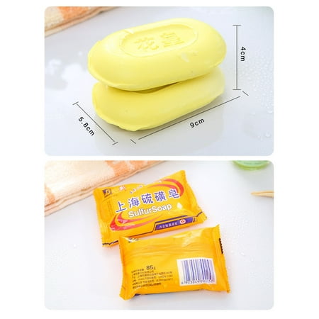 【LNCDIS】Sulfur Soap Eczema Stop Itching Acne Inexpensive Cure Anti Fungus (Best Cure For Dermatitis On Hands)