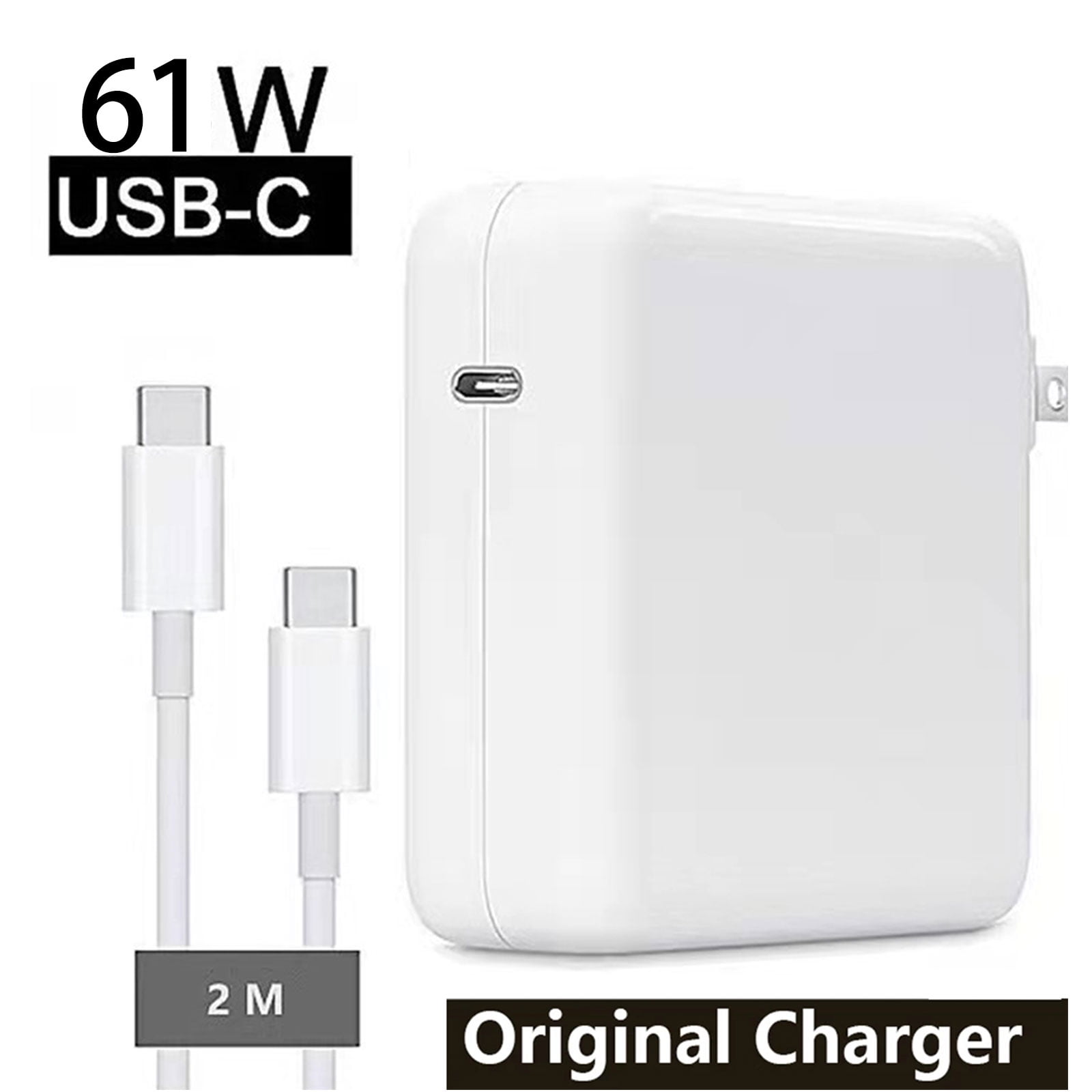 Zendure 61W USB C Charger Power, Included USBC to USBC Charge Cable