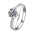 thumbnail image 4 of Anillo Brillante Zircon Angel Anillo Ajustable Abertura Europea y Anillo, 4 of 8