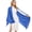 Blue, variant on Soft Pashmina Shawl Wrap for Evening Dress Women's Silk Scarf Wedding Party Lightweight Scarf