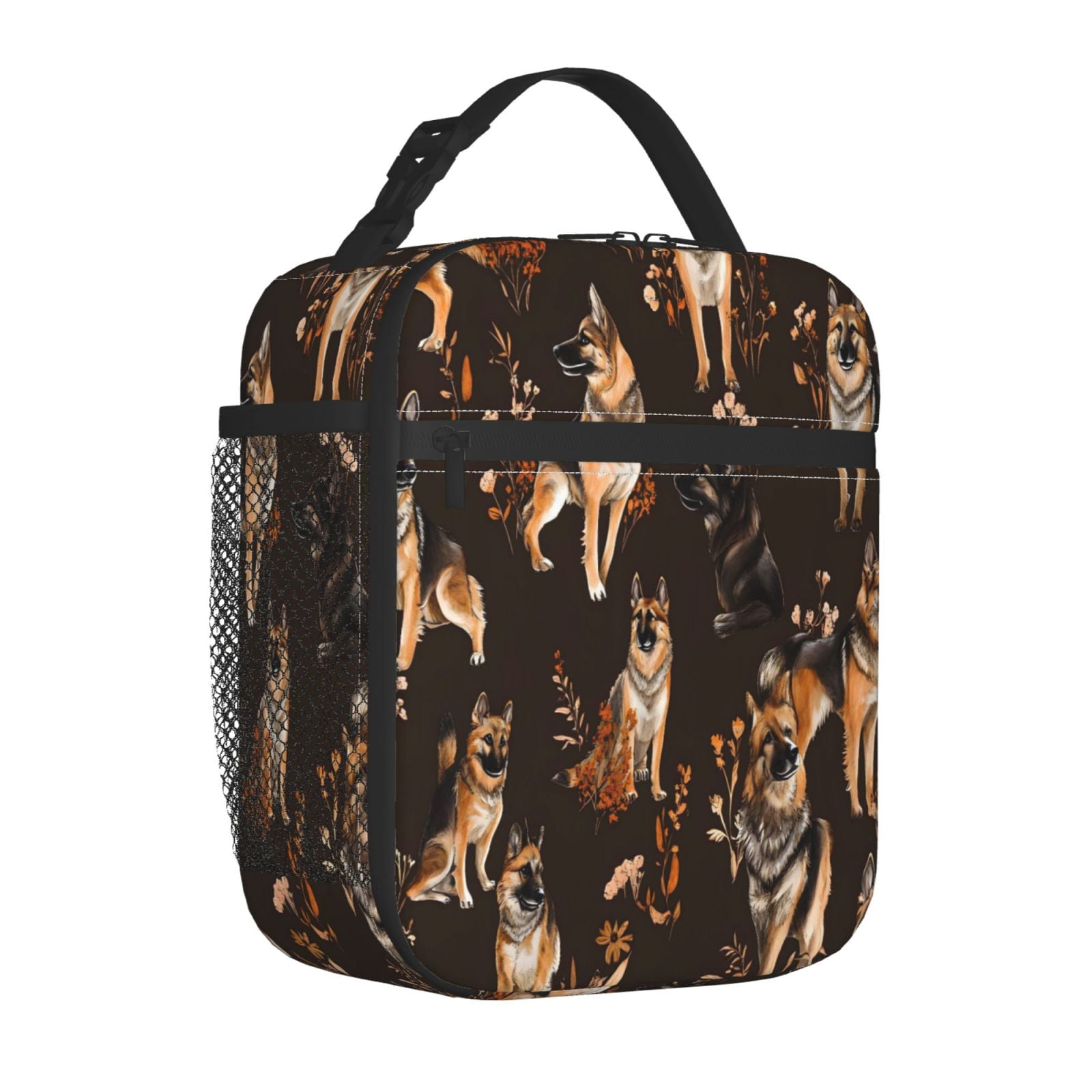 Lunch Bag For Women Men Insulated Portable Lunch Box Bento Box Office Picnic Travel Cooler Bag Wolfhound