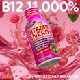 thumbnail image 5 of Vitamin Energy B12 Extra Strength Shot, Pink Berry, 24 Pack – 260mg Natural Caffeine, 11,000% DV B12 & B6, Zero Sugar, 1.93 fl oz, 5 of 9