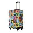 thumbnail image 2 of Naloa Cute Dogs Collage Elastic Suitcase Protector, Travel Suitcase Protector Cover Fits 18-32in Suitcase - Small, 2 of 9