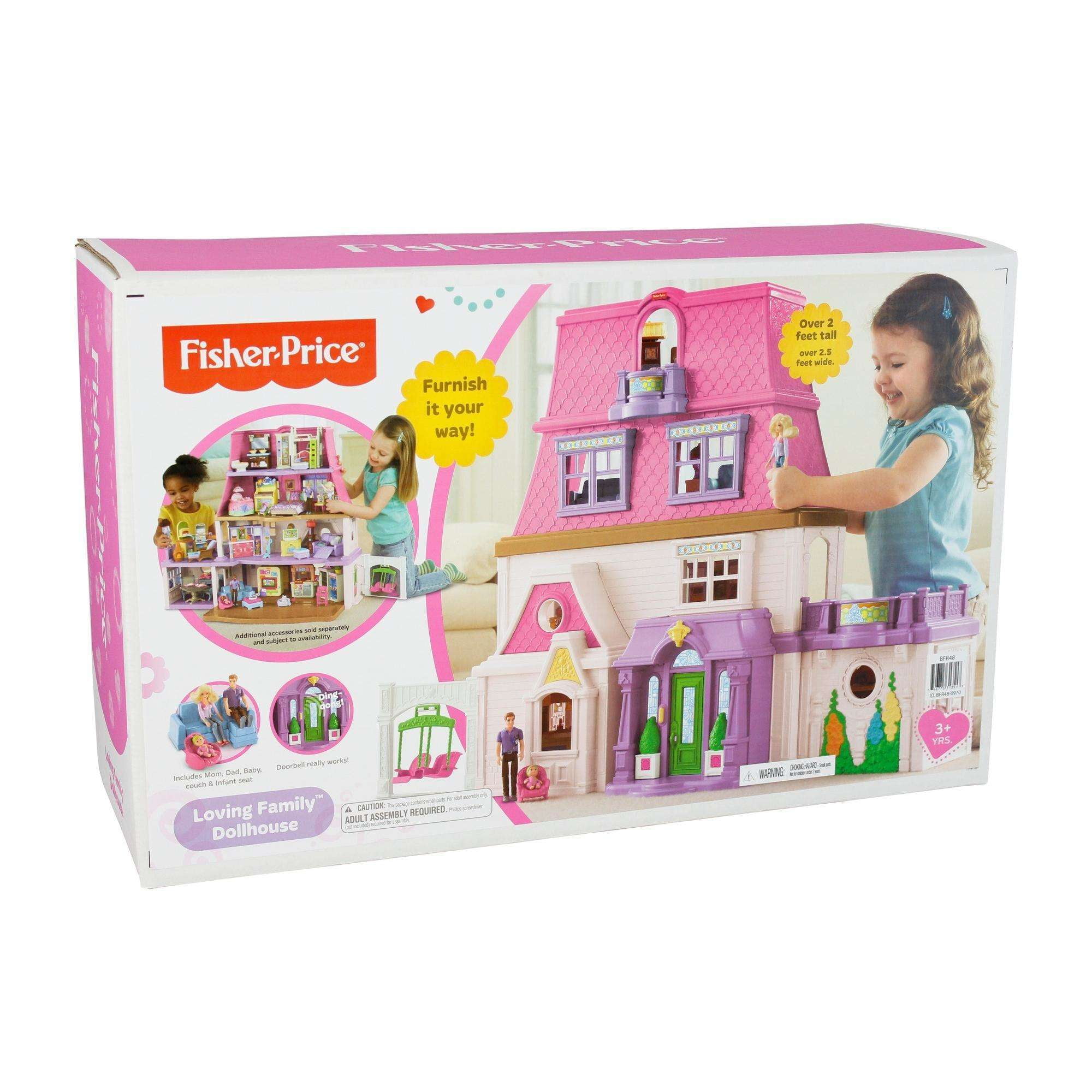 fisher price small dollhouse