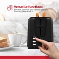 thumbnail image 5 of Holstein Housewares 2-Slice Toaster Black with 7 Browning Control Settings, Defrost and Reheat Function, 5 of 10