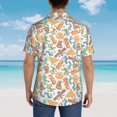 thumbnail image 6 of Haiem Simple Drawing Printed Hawaiian Shirt for Men - Men’s Casual Beach Summer Shirts - Stretch Fabric with Modern Fit-Small, 6 of 9