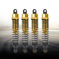 thumbnail image 5 of 4Pcs OffRoad Vehicle Metal Shock Damper Part for 106004 Remote Control Car Accessory(Gold ), 5 of 8