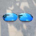 thumbnail image 3 of Walleva Ice Blue Polarized Replacement Lenses for Oakley Straight Jacket Sunglasses, 3 of 6