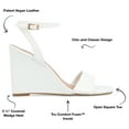 thumbnail image 3 of Journee Collection Womens Konna Tru Comfort Foam Mid Heel Wedge Sandals, 3 of 7