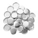 thumbnail image 5 of BESTYASH 100Jgo Insignias De Chapa Vacías Plateadas Para Manualidades Y Regalos Personalizados Únicos, 5 of 8