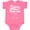 Hot Pink, variant on Inktastic Hockey Star Future Boys or Girls Baby Bodysuit