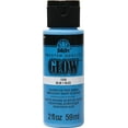 thumbnail image 1 of Peinture acrylique phosphorescente FolkArt – Bleu, 59 ml, 1 of 7